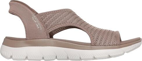 Skechers Women's Summits Sandal Sweetly Evolved Slip-Ins | Hands Free Slip-Ins, Yoga Foam Cushioned Footbed, Machine Washable, Vegan in Kuwait