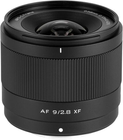 VILTROX AF 9mm F2.8 Fuji X Mount Lens, 113.8° Ultra-Wide Angle f/2.8 Autofocus Prime Lens for Fujifilm X-Mount Cameras X-T5 X-S20 X-T30 II X-E4 X-M5 X-H2S X-Pro2 in Kuwait