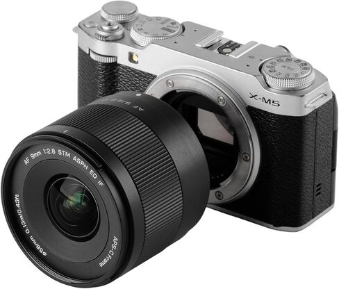 VILTROX AF 9mm F2.8 Fuji X Mount Lens, 113.8° Ultra-Wide Angle f/2.8 Autofocus Prime Lens for Fujifilm X-Mount Cameras X-T5 X-S20 X-T30 II X-E4 X-M5 X-H2S X-Pro2 in Kuwait
