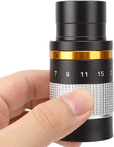 Coated Astronomical Telescope 7-21mm Continuous Zoom Eyepiece, 1.25 Inch (31.7mm), Silver, High Magnification Adjustment, Wide Field of View, Professional Optical Performance in Kuwait