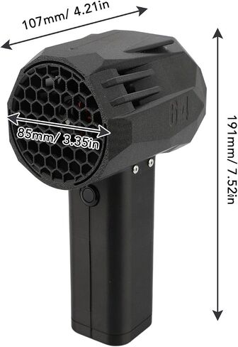 Zerodis Compressed Blower Vacuum Cleaner 1400g Thrust 240kmh Wind Speed 4000mAh 20W Fast Charge with Carbon Fiber Body and Overheat Protection for Car Cleaning Drying Camping Snow Dust in Kuwait