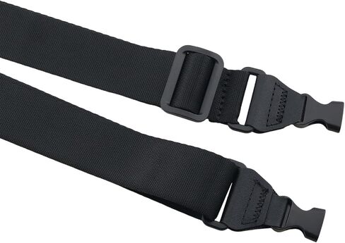 Adjustable Camera Shoulder Strap Set Adjustable Neck Lanyard Thickened Shoulder Pad Nylon Quick Release Buckle Length 39-63 Inches For Tablet Laptop Telescope Travel Bag Black in Kuwait