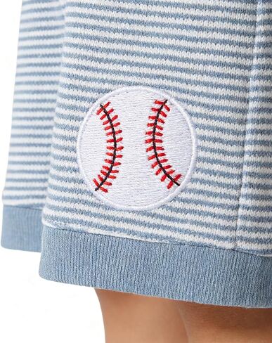 Baby Boy Summer Outfit Striped T-shirt Short Set Toddler Boy Summer Clothes 6 12 18 Months 2 3 4 5 T in Kuwait