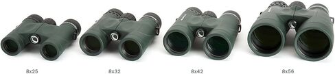 Celestron Nature DX 10x32 Waterproof Birding Binoculars | 32mm Objective Lenses, 10x Magnification, Wide 7.4° Field of View, Phase-Coated BaK-4 Prisms, Fogproof Construction in Kuwait