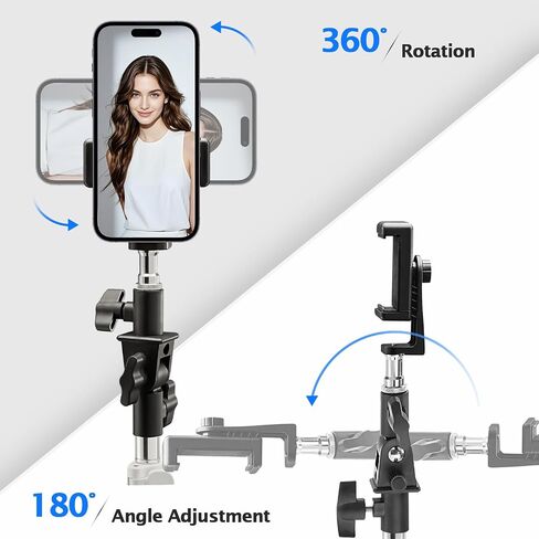 WELLMAKING 32'' Reflector Kit with Tilt Adapter Stand for Studio Outdoor | 80cm 5in1 Light Modifier, Dual 1/4" Handles, Collapsible with Pouch ,High-End Coating Translucent Silver Gold White Black in Kuwait