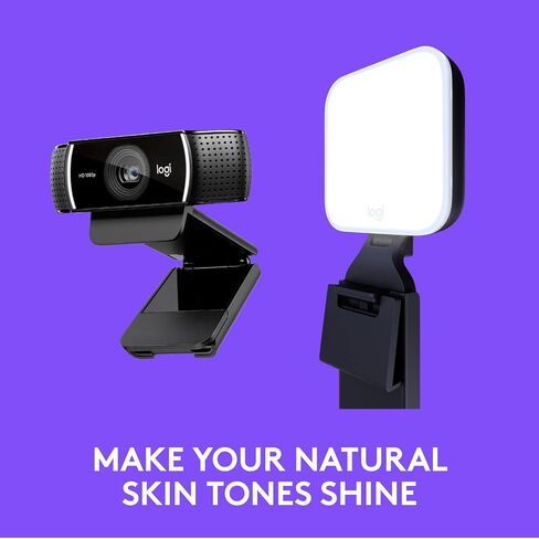 Logitech C922x Pro for Creators Litra Glow - The Ultimate Solution for a Professional Look During Video-Calls in Kuwait