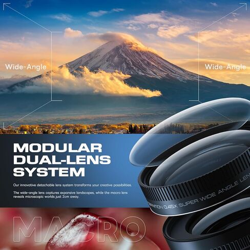 5K Digital Cameras for Photography with Dual-Lens, 64MP WiFi Vlogging Point and Shoot Camera Kit with 180° Flip Screen, 16X Zoom, 32GB Card, Portable Camera for Beginners, Teens, 2 Batteries in Kuwait