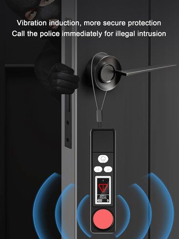 Hidden Camera Signal Detector/WiFi Scanner Hidden Device Detector/Anti-Spy Camera Finder/GPS Tracker/Multiple Modes for Hotel, Bathroom, Office, Car Travel Security (Black/White) (Black) in Kuwait