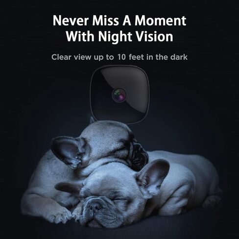 Mini Hidden Hidden Cameras, WiFi Wireless Small Camera, Home Security Cameras for Pet, Baby with Motion Detection, Night Vision, App Control S1 in Kuwait