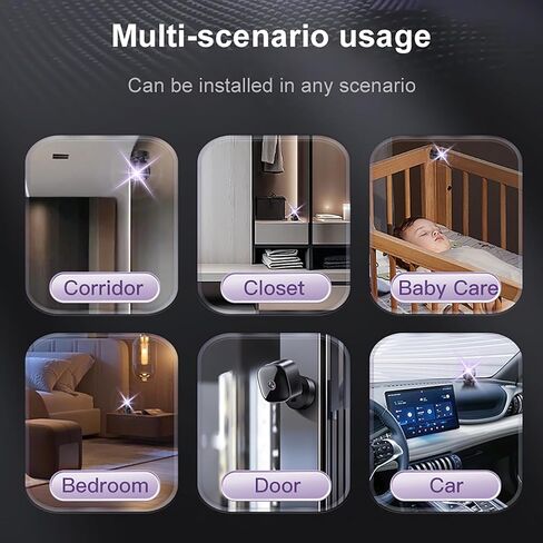 Mini Hidden Hidden Cameras, WiFi Wireless Small Camera, Home Security Cameras for Pet, Baby with Motion Detection, Night Vision, App Control S1 in Kuwait