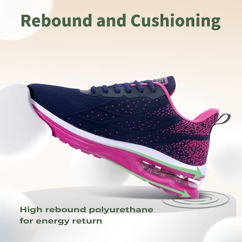 Walking Shoes Women Gym Athletic Tennis Sneakers Casual Running | Non-Slip Versatile Training Sneakers Breathable Upper And Shock Absorbing Midsole For Casual Daily Wear All Day Comfort in Kuwait