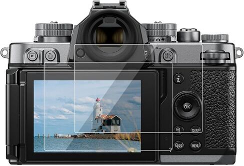 طبقة من الزجاج المقسى من kinokoo لهاتف Nikon Z9 واقي شاشة نيكون شفاف مع واقيات شاشة علوية (عبوتان) in Kuwait