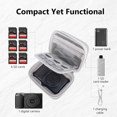 Rieibi Camera Case for SX740 hs SX730 hs Digital Camera, Screen Protector for CanonSX740 hs SX730 hs Digital Camera in Kuwait