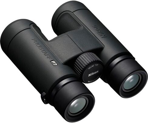 Nikon PROSTAFF P7 10x42 Binoculars Waterproof Fogproof 10x Magnification Multilayer Coated Optics Locking Diopter Outdoor Viewing Bundle with Sling Backpack, Cleaning Kit and More (10pc kit) in Kuwait