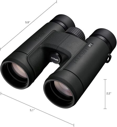Nikon PROSTAFF P7 10x42 Binoculars Waterproof Fogproof 10x Magnification Multilayer Coated Optics Locking Diopter Outdoor Viewing Bundle with Sling Backpack, Cleaning Kit and More (10pc kit) in Kuwait