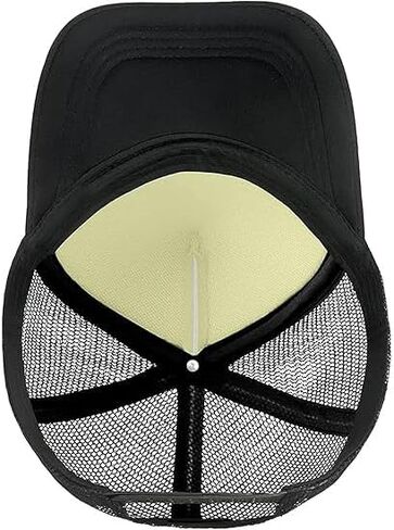 Lightweight Sun Hat for Kid Boys,Mesh Toddler Baseball Cap for Kid Girls,Black Toddler Boys Snapback Hats for Ages 4-8 in Kuwait