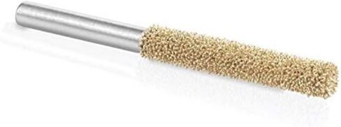 Kutzall Original Cylinder Rotary Burr, 1⁄8" Shaft, Fine - Wood Carving Bit for Dremel, Foredom, DeWalt, Milwaukee. Abrasive Tungsten Carbide, 1⁄8" (3.1mm) Dia. X 7⁄8" (22.2mm) Length, C-18-EG in Saudi Arabia