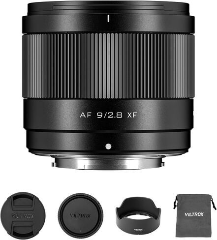 VILTROX AF 56mm F1.7 XF APS-C Lens for Fujifilm Fuji X-Mount Cameras,STM Motor Auto Focus,Large Aperture,Compatible for X-T5, X-T4, X-T30 II, X-S10, X-T200, X-T30 etc. in Kuwait