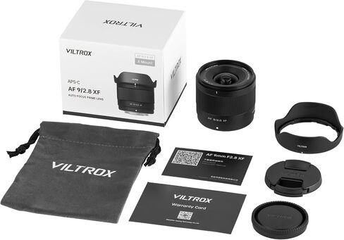 VILTROX AF 56mm F1.7 XF APS-C Lens for Fujifilm Fuji X-Mount Cameras,STM Motor Auto Focus,Large Aperture,Compatible for X-T5, X-T4, X-T30 II, X-S10, X-T200, X-T30 etc. in Kuwait