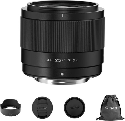 VILTROX AF 56mm F1.7 XF APS-C Lens for Fujifilm Fuji X-Mount Cameras,STM Motor Auto Focus,Large Aperture,Compatible for X-T5, X-T4, X-T30 II, X-S10, X-T200, X-T30 etc. in Kuwait