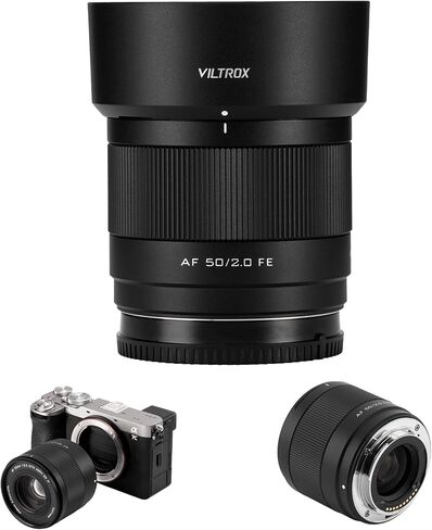 VILTROX AF 56mm F1.7 E Mount APS-C Prime Lens for Sony,Auto Focus,Large Aperture,Compact and Lightweight,Compatible for Mirrorless Cameras a6000 ZV-E10 a6600 a6400 a6700 a6300 in Kuwait