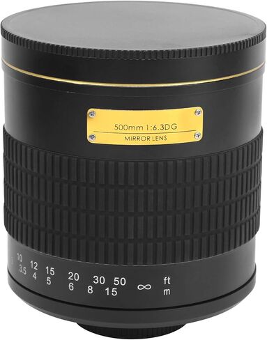 500mm F6.3 HighQuality Telephoto Mirror Lens for M4/3 Mount Mirrorl Cameras with D Ical Design (Black) in Kuwait
