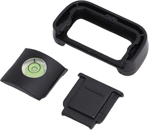 Eyecup Viewfinder & Hot Shoe Cover with Bubble Level for A7C Camera - Silicone Eye Cup, Protector Cap, AntiGlare, Dust Proof in Kuwait