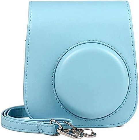 Fujifilm Instax Mini 12 Instant Camera + Pro Design Protective Case & Magnetic Lucite Frames, 20 Sheets (Pastel Blue) in Kuwait