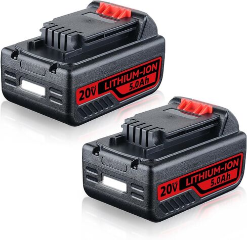 2-Pack 5.0Ah LB2X4020 Replacement for Black and Decker 20V Battery LBXR2020 LBX4020 LB2X4020-OPE Compatible with Black and Decker Battery Tools with LED Indicator in Kuwait