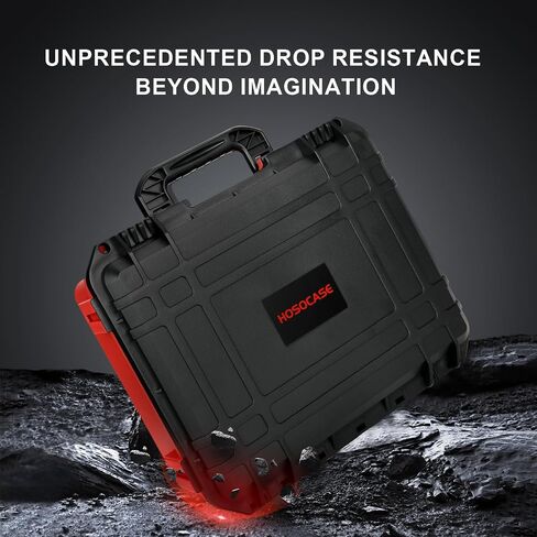 Storage Box for Milwaukee Battery Case: Waterproof with Adjustable Divider | Hard Carrying Case for Milwaukee M18/M12 Tool Battery Pack 18V/12V 1.5/2.0/3.0/4.0/5.0/6.0/6.5/8.0/9.0Ah Charger, Case Only in Kuwait