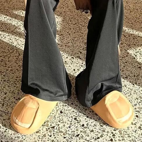 Big Toe Slides, Big Toe Slippers,Non-Slip Fun Huge Toe Design Home Slippers, Non-Slip Quick Drying Lightweight Shoes,Festival Gifts For Man Women Friend Family in Kuwait