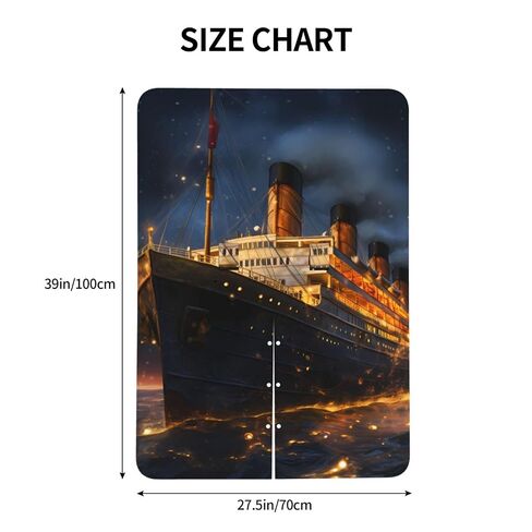 Titanic Cruise Ship Voyage Baby Car Seat Cover & Breastfeeding Nursing Cover - Breathable Stretch Fabric Multi-Use Nursing Cover for Breastfeeding in Kuwait