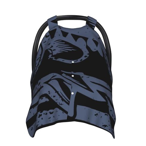 Us Bass Fishing Flag Baby Car Seat Cover & Breastfeeding Nursing Cover - Breathable Stretch Fabric Multi-Use Nursing Cover for Breastfeeding in Kuwait