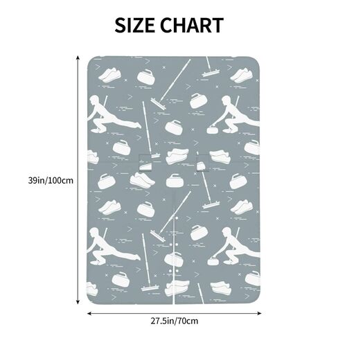 Winter Curling Sports Athlete Baby Car Seat Cover & Breastfeeding Nursing Cover - Breathable Stretch Fabric Multi-Use Nursing Cover for Breastfeeding in Kuwait
