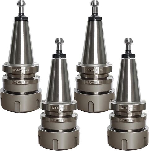 4PCS BT30-ER32-60 Tool Handle | G2.5 30000RPM Lathe Fixture with Pull Screw for CNC Machining Milling Engraving Lathe in Kuwait