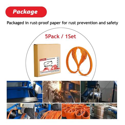 65-Inch Meat Band Saw Blades 4TPI (5 Pack) for Cutting Fresh Meat, Compatible with Avantco-EMBS65SS KWS-B-210 Vevor-JG-210/JG-210C/HR-250, 65" x 5/8" x 0.02" in Kuwait
