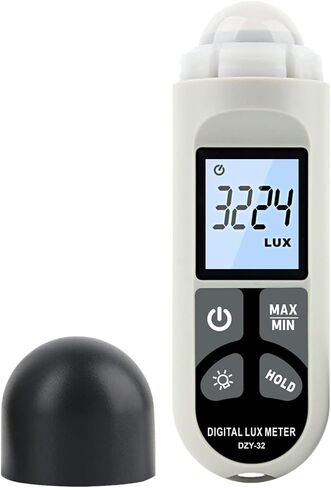 Digital Light Meter 0.1-200,000 Lux Digital LCD Pocket Light Meter Lux/FC Measurement Tester Light Meter Sensor Light Meter in Kuwait