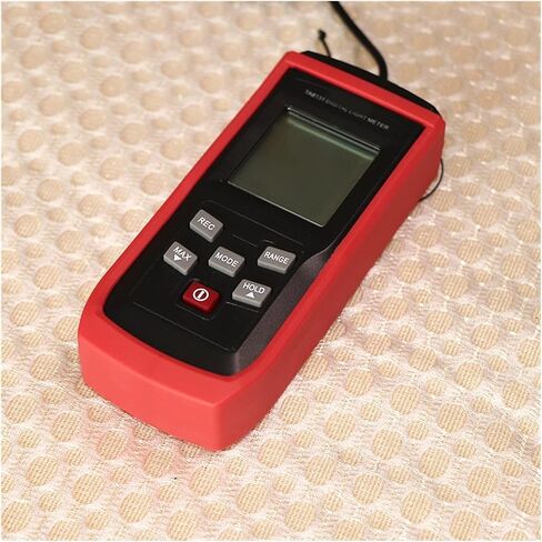 Digital Illuminometer Flexible Spring Probe Design Light Meter FC/LUX 0-200000lux MAX MIN Data Hold TA8131(2) in Kuwait
