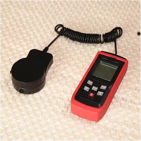 Digital Illuminometer Flexible Spring Probe Design Light Meter FC/LUX 0-200000lux MAX MIN Data Hold TA8131(2) in Kuwait