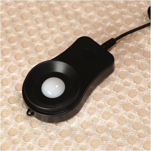 Digital Illuminometer Flexible Spring Probe Design Light Meter FC/LUX 0-200000lux MAX MIN Data Hold TA8131(2) in Kuwait