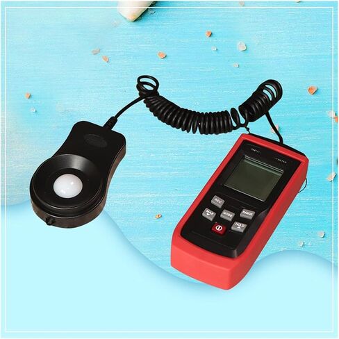 Digital Illuminometer Flexible Spring Probe Design Light Meter FC/LUX 0-200000lux MAX MIN Data Hold TA8131(2) in Kuwait
