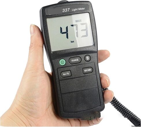 1337 Photometer Digital Illuminance Meter 2000 FC Brightness Detector Photometer(1) in Kuwait