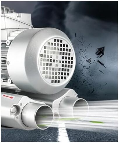 Regenerative Blower High-Pressure Vortex Ring Phase for Sewage Aeration Aquarium Blower Industrial Vacuum Pump,550W Vortex Ring Blower, 110V 50Hz High-Pressure Regenerative Blower, Single P in Kuwait