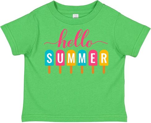 inktastic Hello Summer Popsicles Toddler T-Shirt in Kuwait