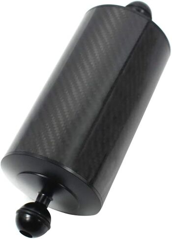 Carbon Fiber Float Arm Aquatic Dual Floating Ball Arm Extend Bracket Diving Buoyancy Arm D80MM for Underwater Camera Diving Tray (2pcs 8inch) in Kuwait
