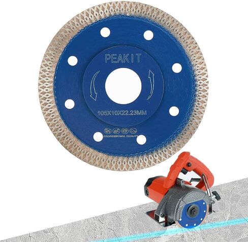 Supper Thin Tile Blade 4.5 Inch 5 Pack Diamond Porcelain Saw Blade Ceramic Cutting Disc Wheel for Angle Grinder in Kuwait