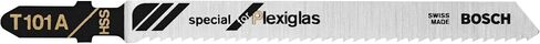 Bosch T101A3 3-Piece 4 In. 14 TPI Special for Plexiglas T-Shank Jig Saw Blades in Kuwait