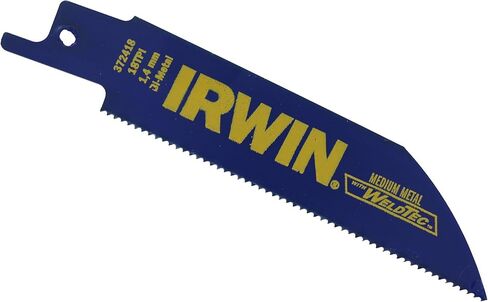 Irwin Tools IRWIN Reciprocating Saw Blades, Metal Cutting, 6-inch, 14 TPI, 25-Pack (372614B) in Saudi Arabia