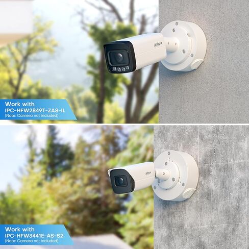 VALUCAMPFA130-E Security Camera Bracket Wall Ceilling Mounting Junction Box IP66 Water-Proof for Bullet Turret Dome Camera HDW4631C-A, PFW3849S-A180-AS-PV,HFW2841S-S,HDW3849H-AS-PV,PDW3849-A180-AS-PV in Kuwait