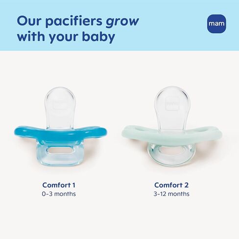 MAM Grow with Baby Anti-Colic+ Bottle & Pacifier Set 0+ Months, Unisex in Kuwait